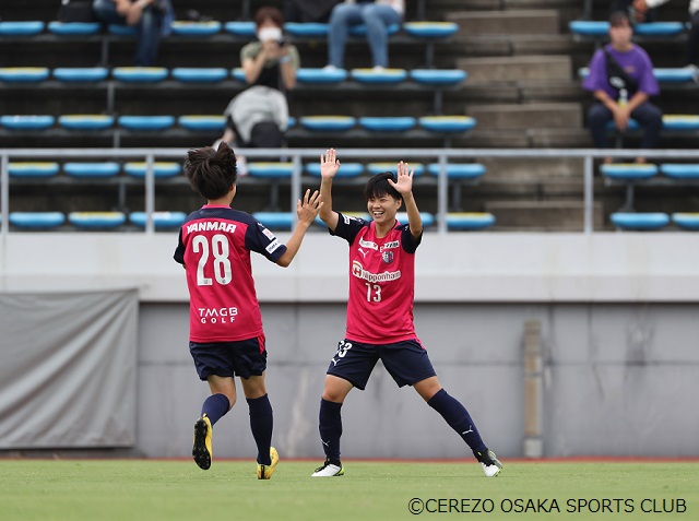 セレッソ大阪堺レディース｜アルビレックス新潟レディースに勝利