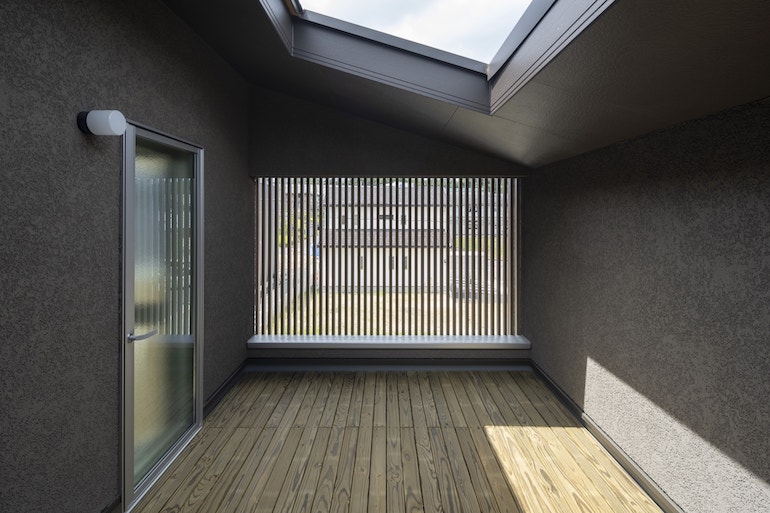 ウッドデッキ 屋上庭園 テラスでおうちキャンプやカフェを満喫 ゆめすみか 大阪府堺市の注文住宅