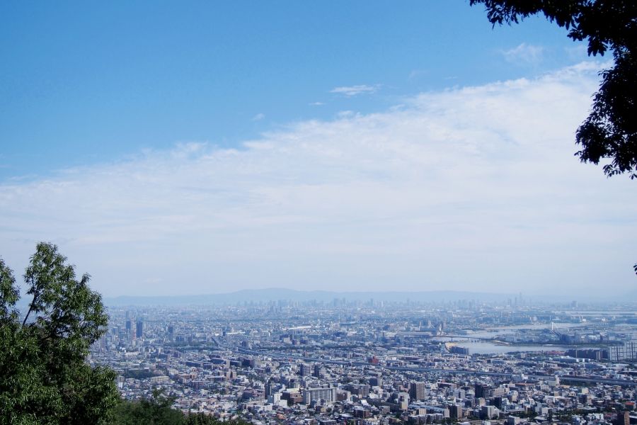 西宮の遠景