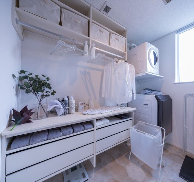 乾太くんのあるランドリールーム