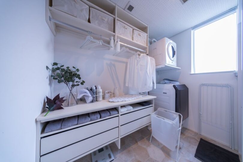 乾太くんのあるランドリールーム