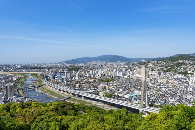 大阪の街並み